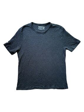 Faherty Coastal Cloud Cotton T-Shirt Grey L
